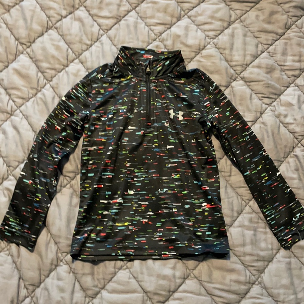 Under Armour UA dry fit 1/4 zip pullover multi color